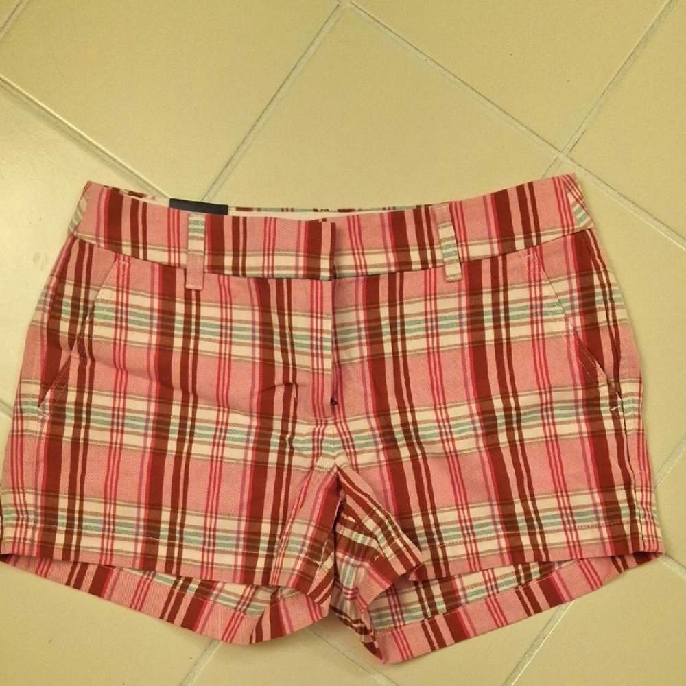 New! JCrew Plaid Shorts